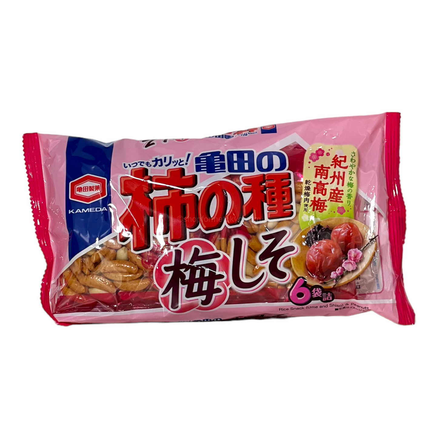 Kameda Kakinotane Ume Shiso Rice Crackers