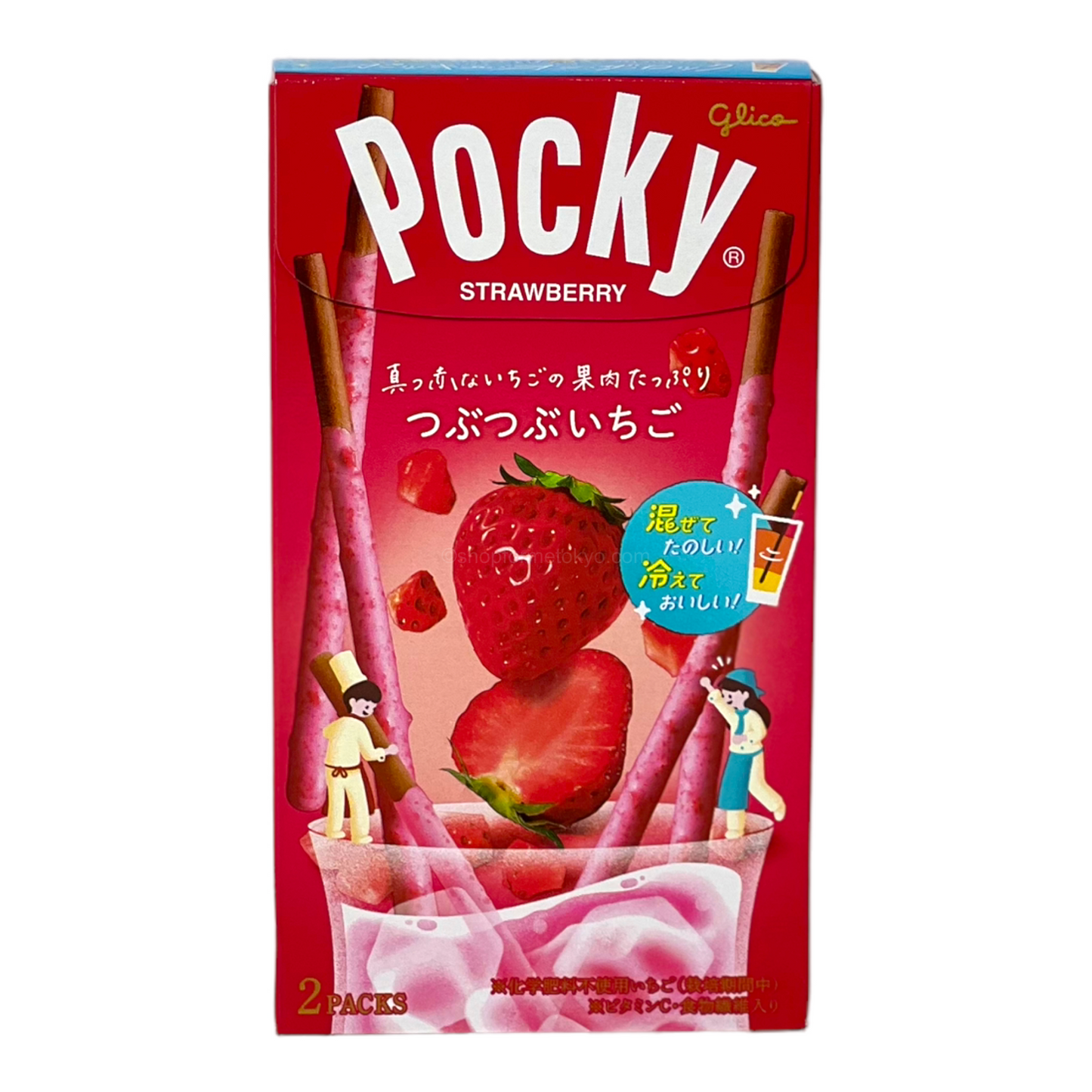 Pocky Strawberry Tsubu Tsubu